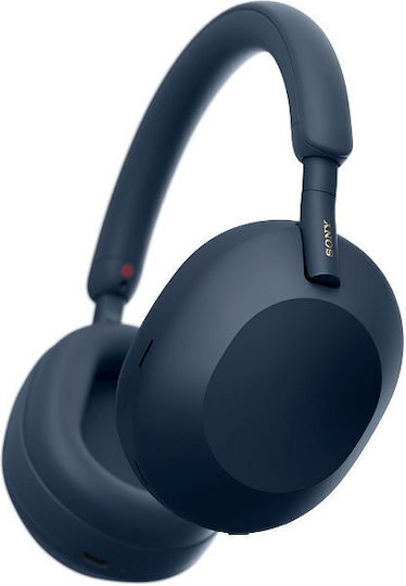 Sony WH-1000XM5 Безжични / Жични Over Ear Слушалки с 30 часа Работа и Бързо Зареждане Midnight Blue