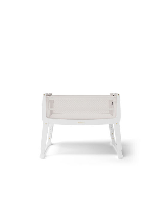 Snuz Λίκνο Snuzpod Studio Paris με Στρώμα και Πλαϊνό Άνοιγμα White