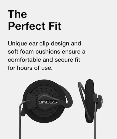 Koss KSC35 Безжични Bluetooth On Ear Слушалки с 6 часа Работа Черни
