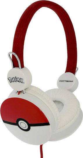 OTL Premium Junior Pokemon Pokeball Wired On Ear Headphones Muticolot