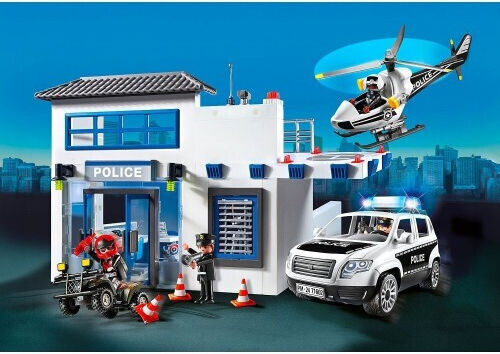 Playmobil Action Heroes Police Helicopter Unit for 4-10 years old