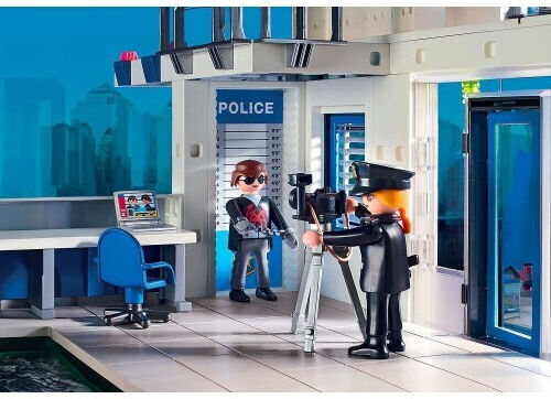 Playmobil Action Heroes Police Helicopter Unit for 4-10 years old