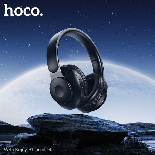 Hoco W45 Enjoy Fără fir / Cu fir Over Ear Căști Negre