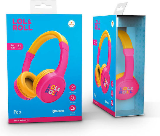 Energy Sistem Kabellose Bluetooth Kinder Am Ohr Kopfhörer Rosa