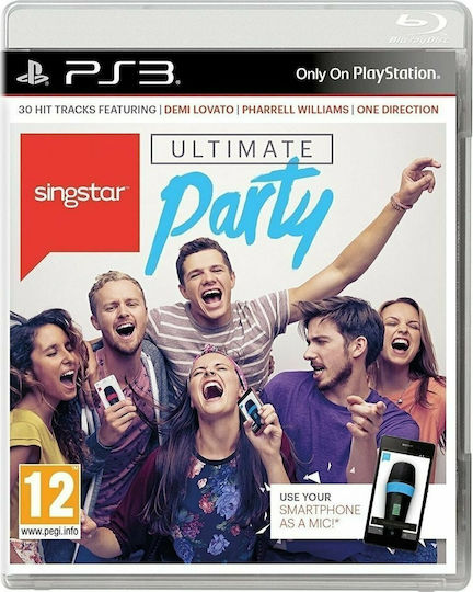 SingStar Ultimate Party (Game Only) Special Edition PS3 Game (Used)