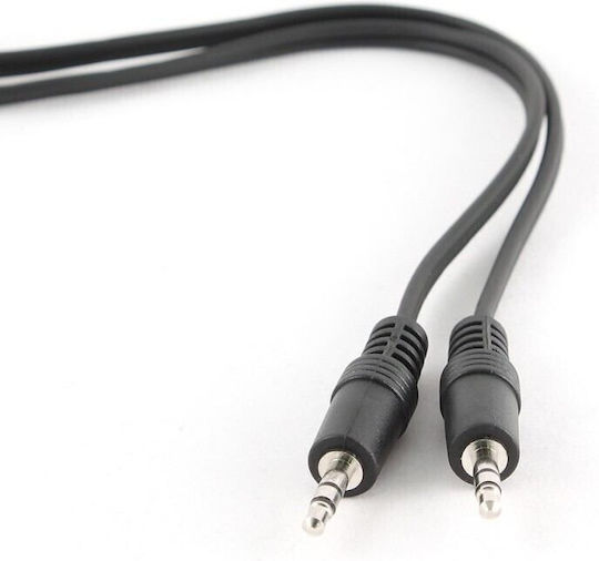 Goobay Καλώδιο Ήχου 3.5mm male - 3.5mm male Μαύρο 2.5m 50449