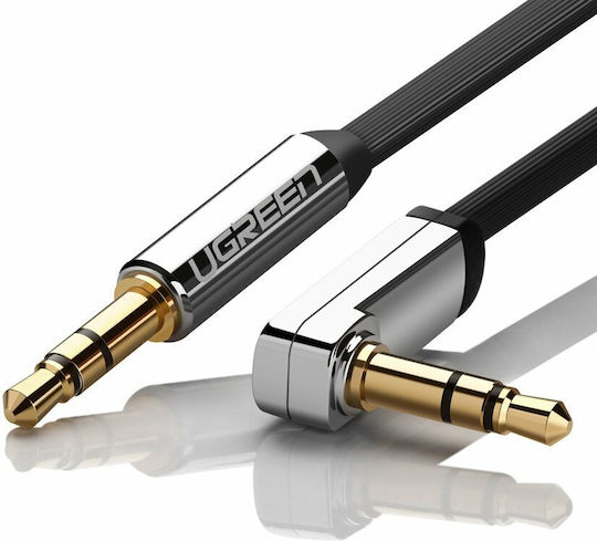 Ugreen 3.5mm Male to 3.5mm Male Audio Cable Black 3m with Gold Plated Terminals 10728