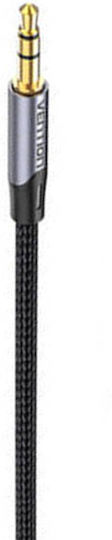 Vention Καλώδιο Ήχου 3.5mm male - 2x RCA male Γκρι 3m με Επίχρυσους Ακροδέκτες BCNBI