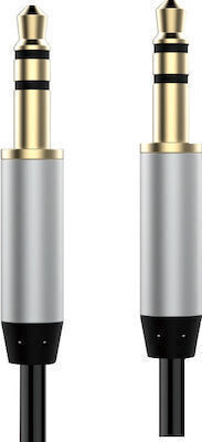 Leewello 3,5mm Klinkenkabel 3,5mm Stecker - 3,5mm Stecker Schwarz 1m YPX-012