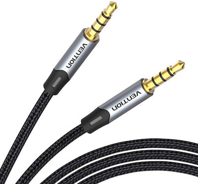 Vention TRRS 3.5mm male - 3.5mm male Cable Gray 1.5m (056440)