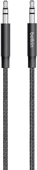 Belkin 3,5mm Klinkenkabel - 3,5mm Stecker Schwarz 1,2 m