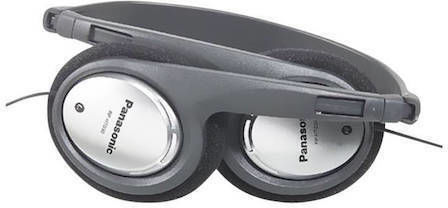 Panasonic RP-HT030 Ενσύρματα On Ear Ακουστικά Ασημί