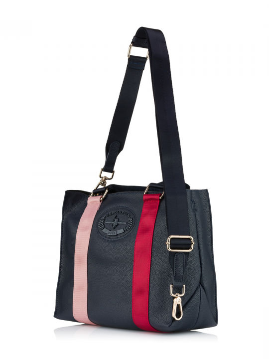 U.S. Polo Assn. Women's Bag Hand Navy Blue