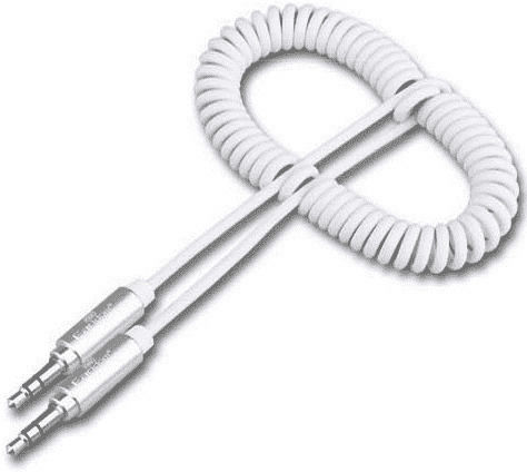 Earldom Καλώδιο Ήχου 3.5mm male - 3.5mm male Μαύρο 1m 14971