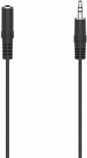 HAMA Cablu 3,5 mm male - 3,5 mm Negru 5m
