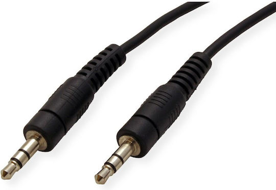 Roline Cablu Audio 3,5 mm Male - 3,5 mm Male Negru 3m 11.09.4503