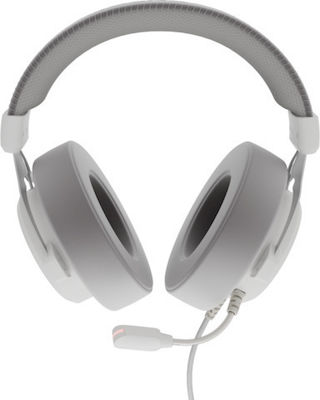 Genesis Over Ear Gaming Headset with Connection USB White