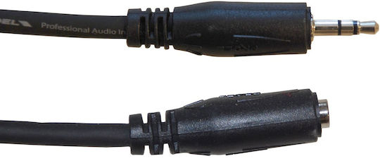 Proel 3.5mm Jack Cable 3.5mm Male - 3.5mm Female Black 5m BULK515LU5