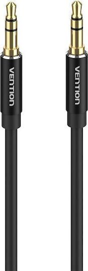 Vention Vention 3.5mm Jack Cable - 3.5mm Male to 3.5mm Male Black Length 2m