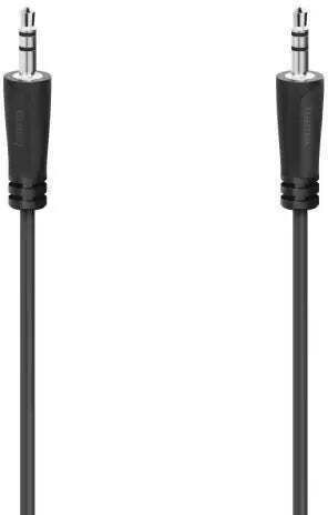 HAMA Cablu Audio 3,5 mm Male - 3,5 mm Male Negru 3m 00205115