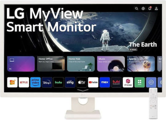 LG 32SR50F-W IPS HDR Monitor 32" FHD 1920x1080 cu Timp de Răspuns 8ms GTG