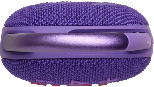 JBL Clip 5 Водоустойчиво Bluetooth високоговорител 7W с живот на батерията до 12 часа Лилав