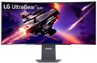 LG UltraGear Ultrawide OLED Curbat Monitor de jocuri 45" QHD 3440x1440 240Hz cu Timp de Răspuns 0.03ms GTG