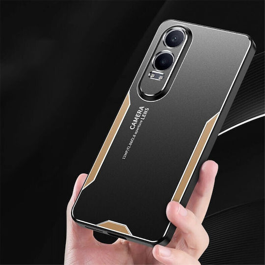 Aluminium Umschlag Rückseite Kunststoff Gold (OnePlus Nord CE)