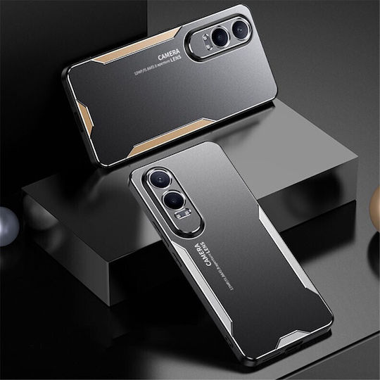 Aluminium Umschlag Rückseite Kunststoff Gold (OnePlus Nord CE)