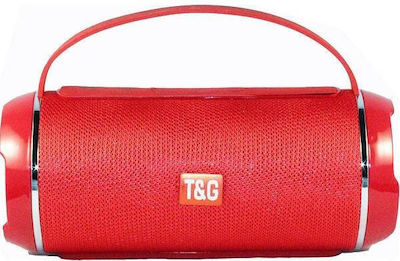 T&G TG116C Bluetooth Speaker 10W with Battery Life up to 3 hours Red