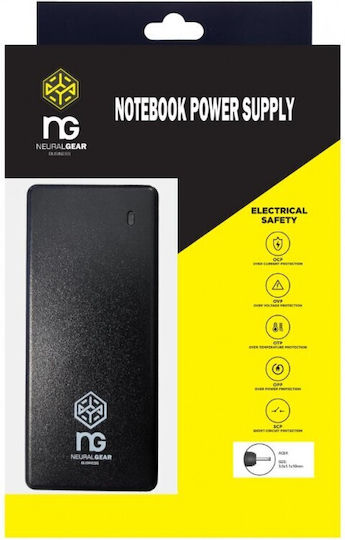 NG Φορτιστής Laptop 65W 20V 2.25A για Lenovo με Αποσπώμενο Καλώδιο Τροφοδοσίας και με σετ βυσμάτων