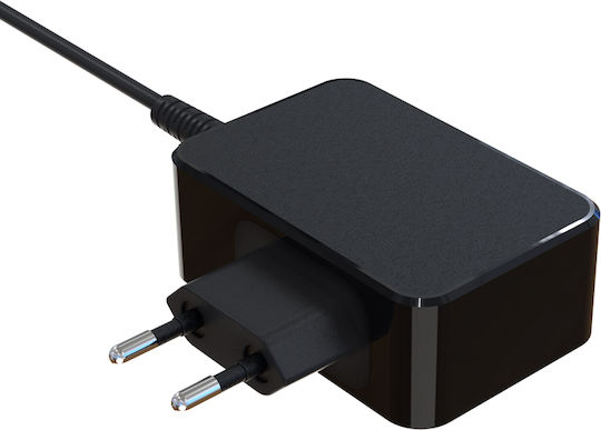 LC-Power USB-C Universal Laptop Charger 65W 20V 3.25A with Detachable Power Cable