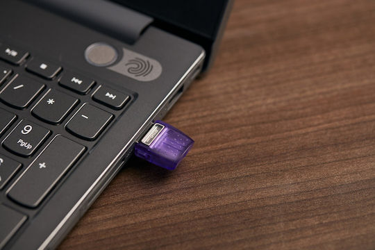 Kingston DataTraveler MicroDuo 3C 256GB USB 3.2 Stick with connection USB-A & USB-C Purple