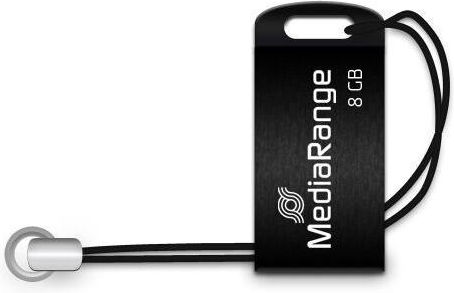 MediaRange 8GB USB 2.0 Stick Μαύρο