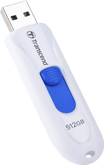 Transcend JetFlash 790 512GB USB 3.0 Stick Λευκό