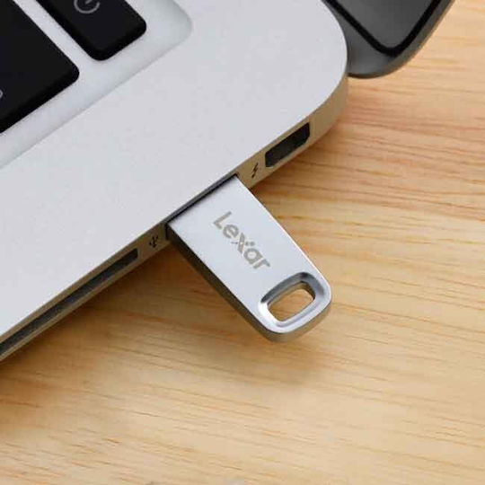 Lexar Jumpdrive M35 64GB USB 3.0 Стик Сребрист