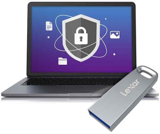 Lexar Jumpdrive M35 64GB USB 3.0 Стик Сребрист