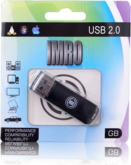 IMRO Black 16GB USB 2.0 Stick