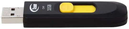 TeamGroup C141 32GB USB 2.0 Stick Κίτρινο