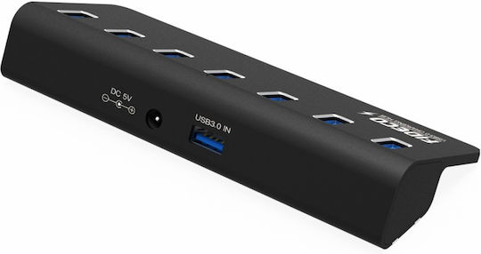 Fideco Hub 7 Θυρών USB 3.0 με σύνδεση USB-A