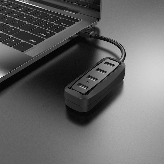 Vention Hub 4 Θυρών USB 2.0 με σύνδεση USB-A
