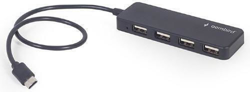 Gembird USB-Hub 4 Anschlüsse USB 3.0 mit USB-A Anschluss