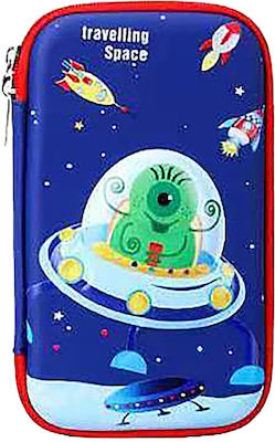 Large 3D Space Pencil Case 23x13x4.5cm Justnote 703218 50-3198