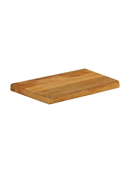 vidaXL Rectangular Table Surface made of Solid Wood Mango 50x40x2.5cm 370535 1pcs