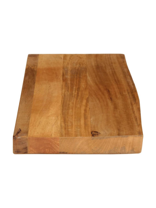 vidaXL Dreptunghiulară Suprafața mesei din Lemn Masiv Mango 90x20x2.5cm 370515 1buc