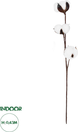 Artificial Decorative White Branch GloboStar