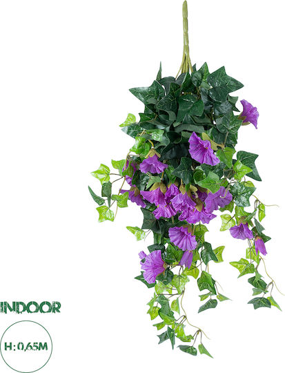 Artificial Decorative Hydrangea Branch Purple GloboStar Artificial Decorative Hydrangea Branch Purple GloboStar