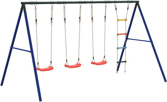 vidaXL Metal Hanging Swing 341x185x185cm Multicolour