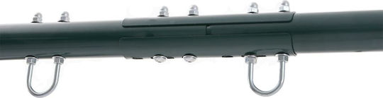 vidaXL Κούνια Κρεμαστή Μεταλλική 341x185x185εκ. Πολύχρωμη
