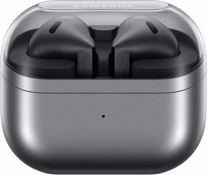 Samsung Galaxy Buds3 Bluetooth Handsfree Earphones with Sweat Resistance and Charging Case Silver